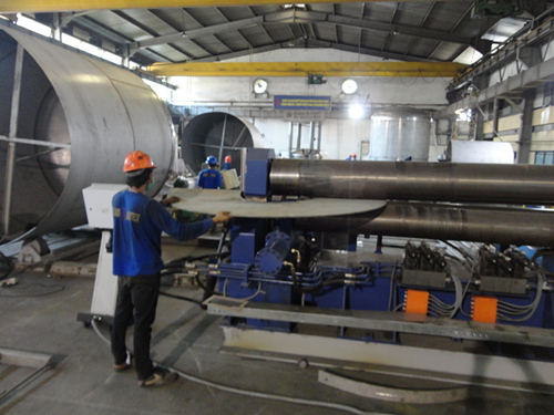 Прокатный станок с регулировкой уровня 3 опускания (W11SNC-16X2500)